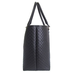 Gucci Bags LeatherTote Black Micro ssima Outlet